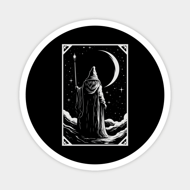 Wizard Tarot Card Magnet by DesignedbyWizards